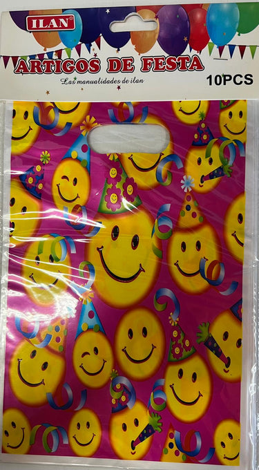 Saco de Rebuçado Carinhas - 10un